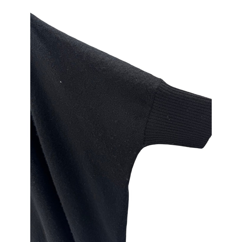 Palmer & Purchase Black 100% Cashmere Batwing Oversized Sweater One Size Womens - Picture 4 of 5